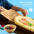 thumbnail image 6 of Lalalark 71 Pcs Pizza Toy Play Food Set with 18 Toppings, Pretend Play Cutting Food Toy for Kids, Cooking Kitchen Accessories for Boys and Girls, 6 of 9