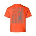 thumbnail image 1 of Awkward Styles Brain Cancer Awareness T-Shirt Grey Flag Kids T Shirts Back Print, 1 of 4