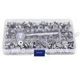 thumbnail image 1 of 150 Pcs/Ensemble Bouton-Pression en Acier Inoxydable Kit de Vis de Fixation pour Toile de Bateau avec Outil de Réglage, 1 of 9