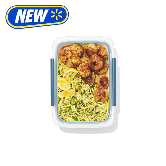 OXO Prep & Go 5-Cup Lunch Prep Container, Ocean Blue