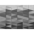 thumbnail image 1 of Ahgly Company Machine Washable Indoor Rectangle Transitional Dark Gray Area Rugs, 7' x 9', 1 of 7