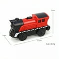 thumbnail image 2 of BESTSKY Train Set,Powered Train Train Set for Toddlers 2-4,Great Addition Train Toys,Style A, 2 of 4