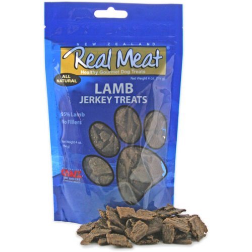 Real Meat Jerky Dog Treats Lamb 4 Ounce