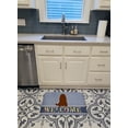 thumbnail image 3 of Carolines Treasures BB5631RUG Caucasian Shepherd Dog Welcome Machine Washable Memory Foam Mat, 3 of 4