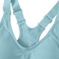 thumbnail image 5 of Sports Bras for Women High Support, Adjustable Straps High Impact Molded Cup Sports Bra with Sewn in Pads Light Blue 34, 5 of 5