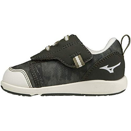 

[Mizuno] Kids shoes Premore Infant 13 ~ 16cm Athletic shoes Sports shoes Boys Girls School moss green 13.5 cm
