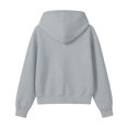thumbnail image 4 of Resicozy Zip Up Hoodies for Women Oversized 2026 Y2K Hoodies Casual Long Sleeve Sweatshirts Fall Spring Track Jackets with Pockets Gray L, 4 of 6