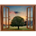 thumbnail image 2 of wall26 - Tree in Sunset Removable Wall Sticker/Wall Mural - 36 inchx48 inch, 2 of 6