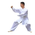 thumbnail image 2 of Traje de Tai Chi Traje de entrenamiento Traje de ejercicio matutino de primavera y verano Traje de rendimiento Traje de Wushu Traje para hombres y mujeres, 2 of 2