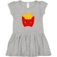 thumbnail image 3 of Inktastic French Fries Funny Food Girls Toddler Dress, 3 of 5