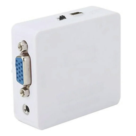 FOR Mini HD 1080P Audio VGA To HDMI HD HDTV Video Converter Box Adapter With HDMI Cable For PC Laptop to HDTV Projector