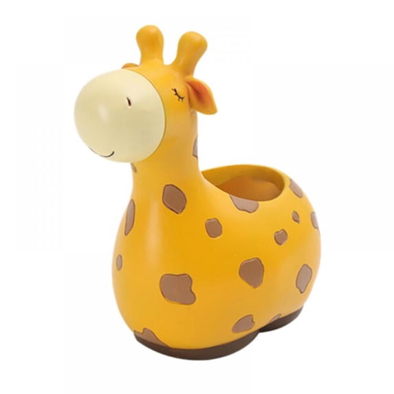 Cartoon animal flower pot fleshy flower pot, decorative cartoon figurine micro landscape potted plant