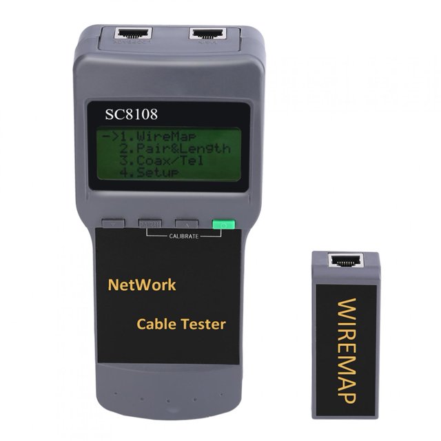 CAT5 RJ45 Testeur de Câble Réseau SC8108 Breakpoint Finder Longueur Test Rangefinder