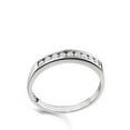 thumbnail image 2 of .25 Carat Diamond Wedding Band Ring on 10k White Gold on Sale, 2 of 3