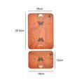 thumbnail image 4 of Combinación Vajillas Plegables Ligeras Al Aire Libre (tablero Corte) Naranja, 4 of 4