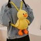 thumbnail image 2 of Mochila Con Diseño De Pato De Dibujos Animados, Mini Correa De Hombro Ajustable, Bolsa De Novedad Esponjosa Para Regalos De Fiesta, 2 of 3