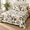 Beige-Queen, variant on Midnight Black King 4-Piece Floral Print Cotton Bed Sheet Set