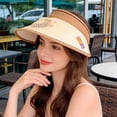 thumbnail image 6 of Solar-Powered Fan Sun Visor Hat, UPF50+ Sun Protection with 3-Speed Rechargeable Fan, 360° Rotatable Brim for Fishing, Hiking & Outdoor Activities, 6 of 7