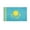 3x5 ft Polyester Flag, variant on AGAS Kazakhstan Flag 4x6 inch - 11" Plastic Pole 100% Polyester Stitched Edges Kazak National Mini Flag on a Stick