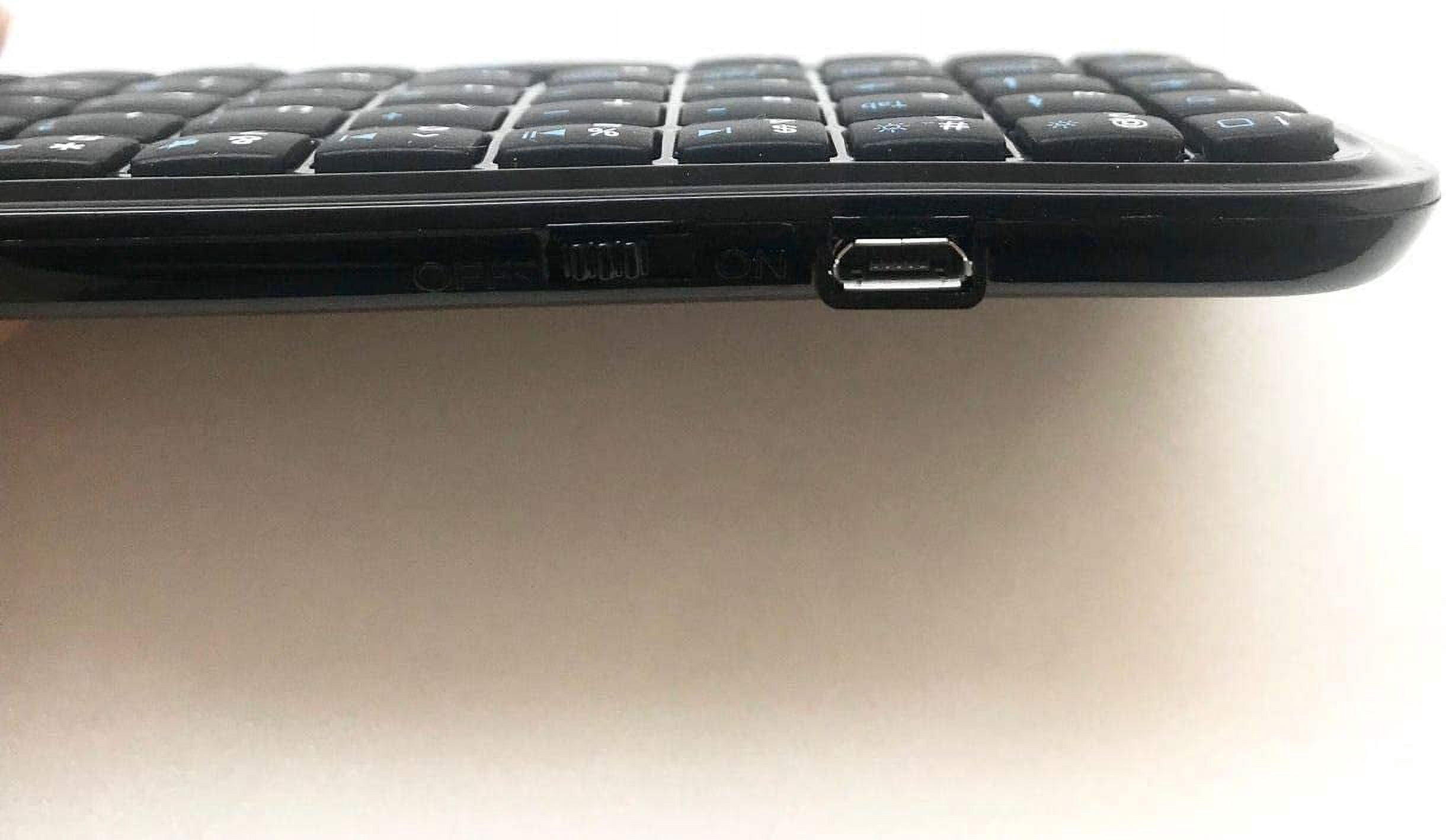 Bluetooth Keyboard 49-key Micro USB Port Charging Wireless Mini Energy-saving Bluetooth Keypad