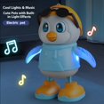thumbnail image 3 of Singing Dancing Penguin Robot Interactive Educational Toy with Lights Music for Kids, 3 of 6