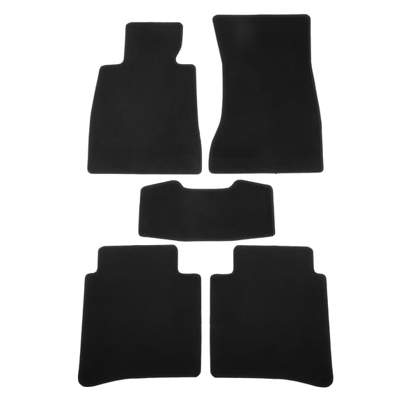 1 Juego de alfombrillas para el suelo del coche para mercedes-benz S Class 14-20, alfombra de terciopelo delantera y trasera para el suelo del coche