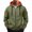 Army Green # Mens Shirts, variant on Mens Long Sleeve Sweatshirts Fashion Winter Zipper Workout Pockets Hoodie Stylish Plain Tops for Men Hooded