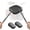 B Black, variant on Virtual Electronic Drum Set, Air Drum Sticks Set, 2026 New Electric Drumsticks with Drumsticks, Pedals, Bluetooth and 8 Sounds, Electric Tabletop Drums Sets Machine for Beginners Adults