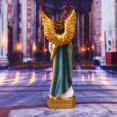 thumbnail image 4 of Estatua de ángel de Resina, Estatua María, Manualidades para Decoración de Mesa de Sala de Estar, 4 of 7