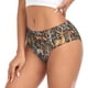 thumbnail image 2 of Balery Moose fox bear leaf tree Ropa Interior de Algodón para Mujer con Dibujo – Braguitas Cómodas y Elásticas, Estilo Clásico-Small, 2 of 6