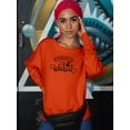 thumbnail image 2 of Halloween Perfectly Wicked Sweatshirt Women -Image by Shutterstock, Female Large, 2 of 4