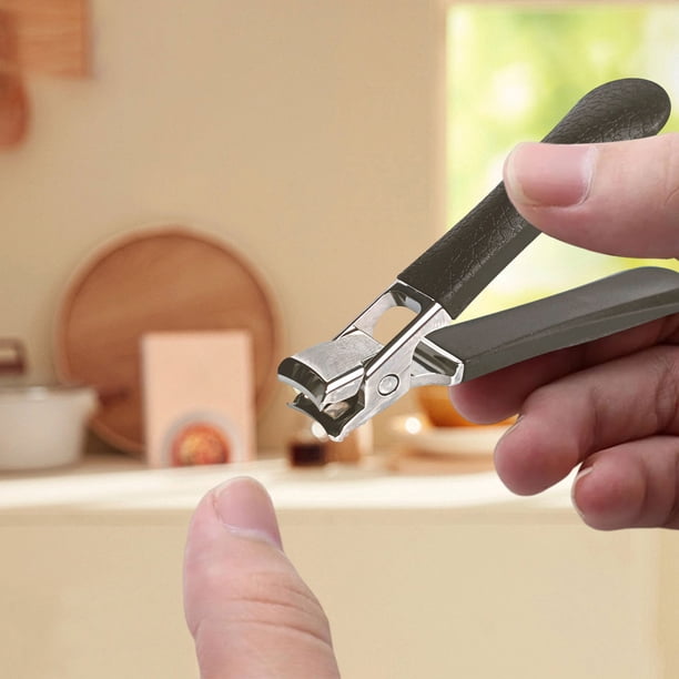 Cortaúñas resistente para uñas gruesas y duras | Diseño de gran apertura para un corte fácil | Set profesional de manicura y pedicura | Cortaúñas doméstico duradero para todas las edades