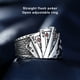 thumbnail image 4 of Anillo de naipes Sonducket de aleación Unisex ajustable, 4 of 6