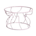 thumbnail image 5 of EHJRE Pet Feeding Bowl Rack Round Iron Drinking Pet Supplies Raised Cat Bowl Stand Pink, 5 of 8