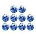 thumbnail image 3 of Segolike 10 Pieces Golf Training Balls Soft Durable Golf Balls for Office Home Garden blue and white, 3 of 8