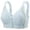 Blue, variant on Front Closure Lace Underwire Bra for Everyday Comfort with Adjustable Straps and Supportful Fit Seamless Wearability for Leisure and Home, 38, Beige