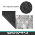 thumbnail image 6 of Pioneer Flower Floral Print Pattern Kitchen Rugs Sets Of 2,Anti Fatigue Kitchen Mat Rugs Non Slip Washable,Decorative Kitchen Floor Mats for Kitchen,Sink,Laundry,17"x30"+17"x47", 6 of 7