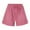 Pink, variant on Patlollav Womens Comfy Drawstring Splice Casual Elastic Waist Loose Shorts Pants