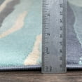 thumbnail image 3 of BoutiqueRugs Basco Contemporary Area Rug - Aqua, Peach, Taupe - 3'11" x 5'7", 3 of 11