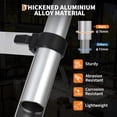 thumbnail image 4 of YUSAZENS Aluminum Telescoping Single Ladder, 15.5ft, No Hook Design, Durable Lightweight Retractable Ladder, 4 of 8