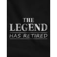 thumbnail image 2 of Tstars Men's Retirement Tshirt - The Legend Has Retired Tee - Humorous Retirement Gift - Perfect Retirement Party Outfit - Novelty Retired Apparel - Fun and Unique Retiree Tshirt, 2 of 7