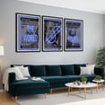 thumbnail image 3 of Hieng Dollar Money Canvas Wall Art Decor Vintage 100 Dollar Bill Motivational Poster Painting for Home Decor and Office Living Room Artwork Unframed, 3 of 6