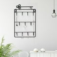 thumbnail image 4 of Clearance Rack under $5,Wall Mounted Storage Hanger Key Holder Coat Hat Rack Decor Key Display Rack Storage Three Layer Storage Rack, 4 of 6