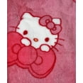 thumbnail image 2 of Jay Franco & Sons, Inc. Hello Kitty Blankets and Throws Pink/Bows, Throw - 50x70, 2 of 2