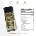 thumbnail image 3 of Pride of India – Fennel Seed Whole – Gourmet Spice – Fresh & Aromatic – Mouth Freshener – GMO/Gluten Free – Flavoring for bakes, meat & more – Easy to Use – 1.7 oz. Small Dual Sifter Bottle, 3 of 3