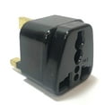 thumbnail image 4 of Seven Star Universal Travel Plug Adapters For UK, Ireland UAE Multi-packs (4 Pack, For UK, Ireland & UAE - 3 Pins - Type G, Black), 4 of 5
