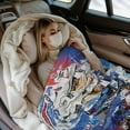 thumbnail image 6 of Blanket Throws Flannel for Couch Sofa Bed Home Decor Gift Sports Football Fans (Allen, 50x60inch), 6 of 6