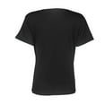 thumbnail image 3 of Nursing Tops Women's Fashion Short Sleeve Cotton T-Shirt Nursing Maternity Top Tunic Tee Top Blouse Black S, 3 of 4
