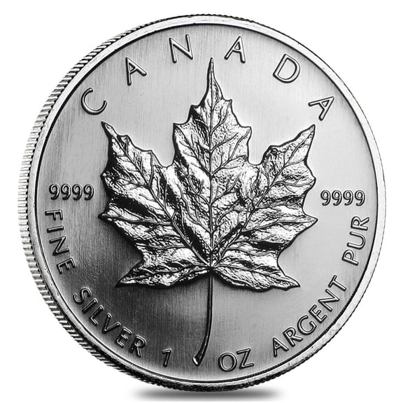 2006 1 oz Silver Canadian Maple Leaf .9999 Fine $5 Coin BU (Sealed)