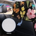 thumbnail image 5 of Garronmavis Tropical Floral Butterfly Car Seat Towel Cover 1 PC Sweat Stain Resistant Breathable with Storage Bag Multi-Functional Universal Fit for Cars SUVs Trucks Sedans Vans Post Workout Use, 5 of 9